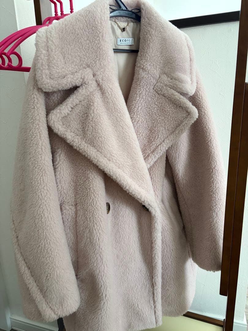 フレイアイディー　エコペルボアミドルコート　今期