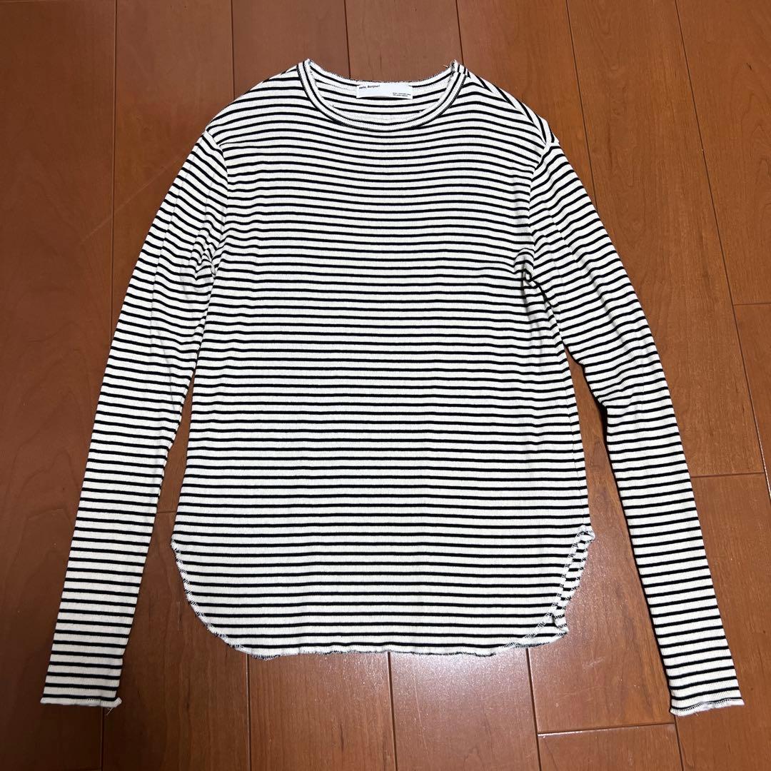 アパルトモンBORDER RIB LONGSLEEVE T-SHIRT