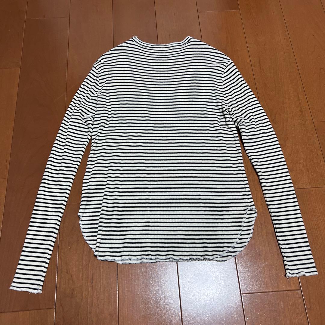 アパルトモンBORDER RIB LONGSLEEVE T-SHIRT