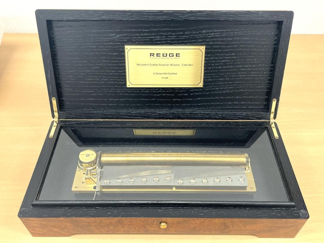 REUGE　リュージュ　スイス　オルゴール　144弁　ラカンパネラ　美品　値下げ