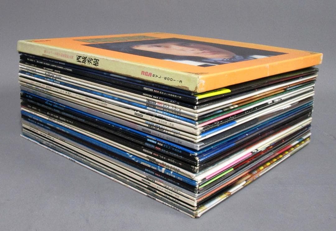 LP レコード　西城秀樹　まとめて27点　盤38枚　定価合計74,000円