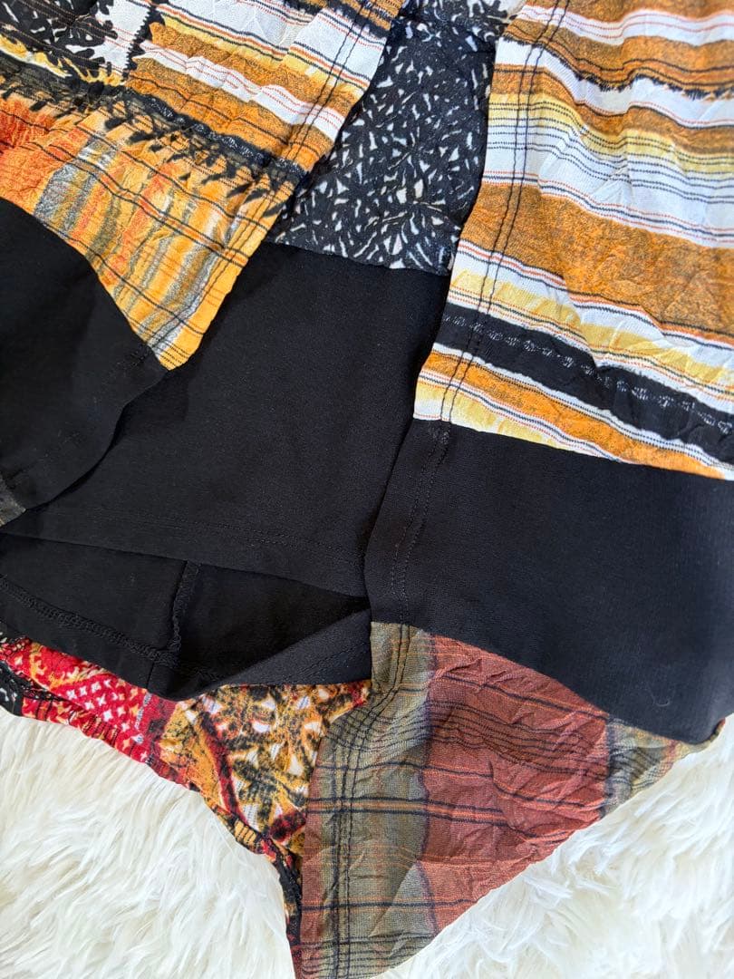 希少♡SAVE THE QUEEN セレブワンピース イタリア製　総柄　刺繍