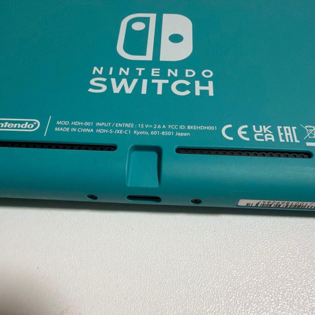 Nintendo Switch Lite ターコイズ 本体のみ 傷なし