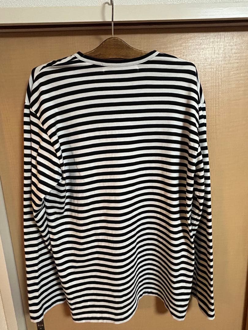 PLAY コムデギャルソン ストライプ 長袖カットソー XXL