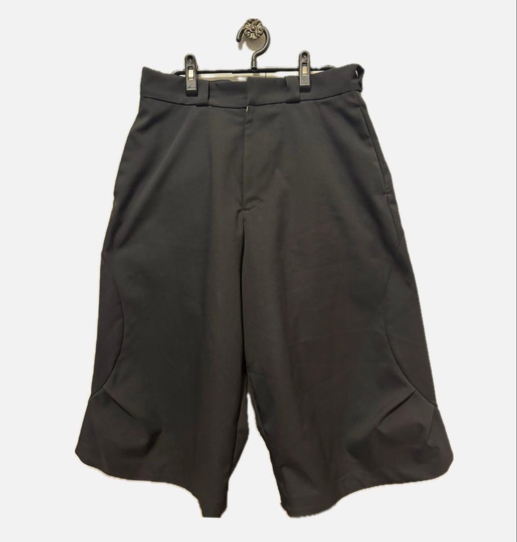 パンツ ryaw inno wide shorts BLACK 1