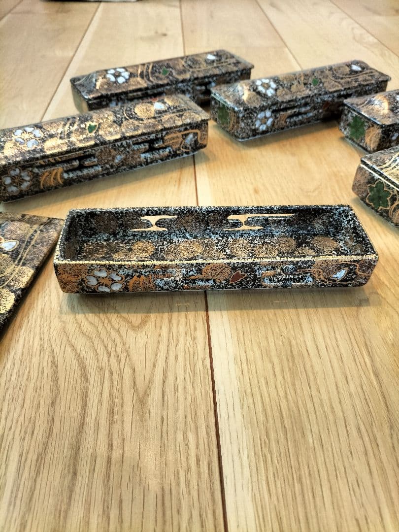 有田焼 蓋付き突出し皿 前菜皿 6個セット