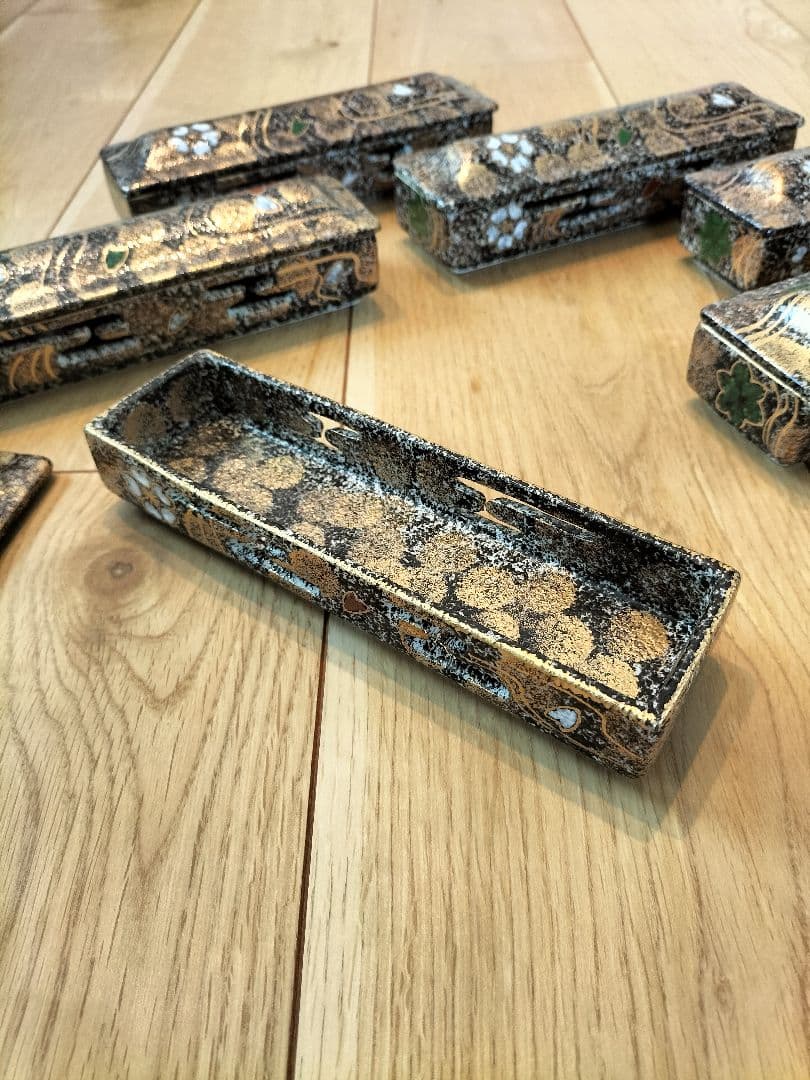 有田焼 蓋付き突出し皿 前菜皿 6個セット