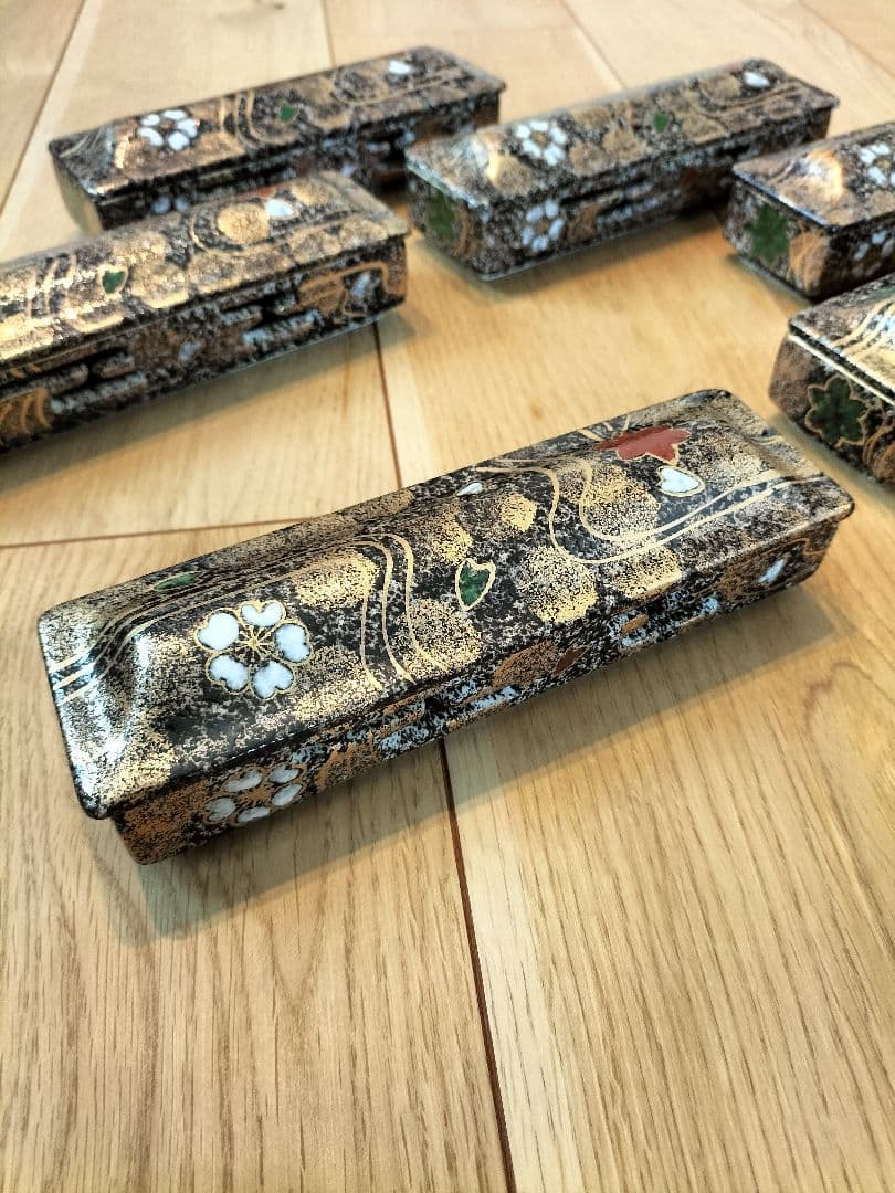 有田焼 蓋付き突出し皿 前菜皿 6個セット