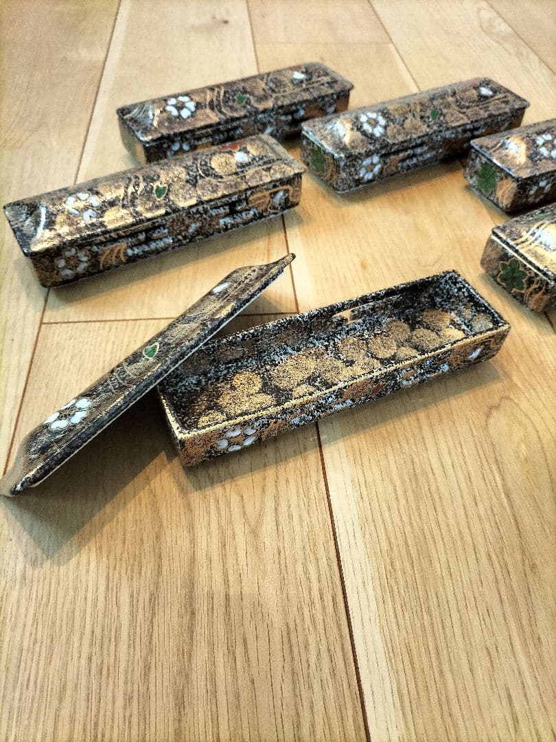 有田焼 蓋付き突出し皿 前菜皿 6個セット