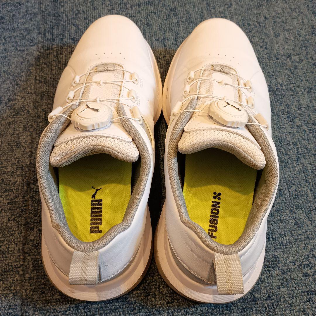 Puma Fusion X ホワイト ゴルフシューズ