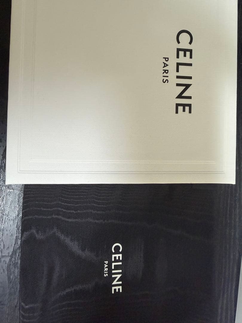 CELINE 二つ折り財布 モノグラム ダークブラウン