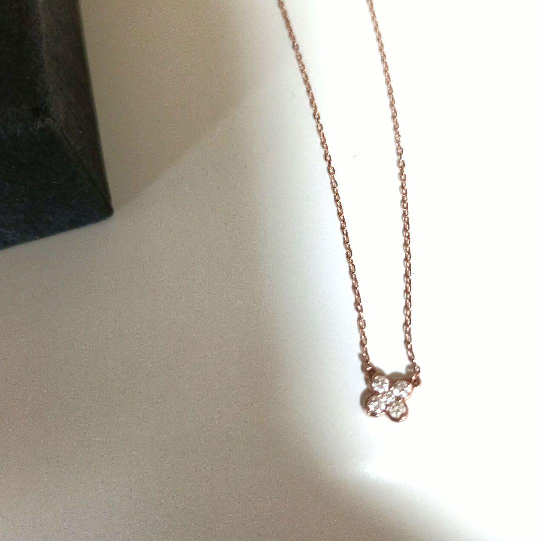 TSUTSUMI K10PGダイヤモンドネックレス