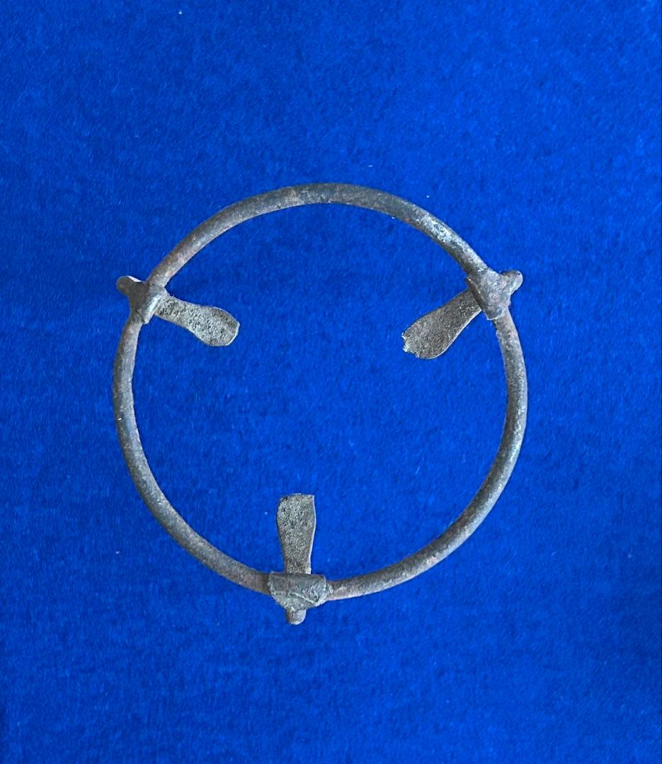 小さな鉄瓶 煎茶道具 銅製蓋 明治時代から伝わる 桐時代箱・時代五徳・時代瓶敷付