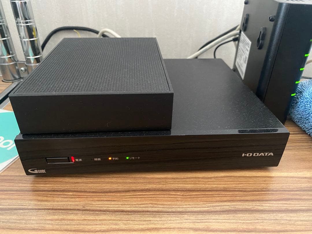 I-O DATA HVTR-BCTX3とハードディスクのセット