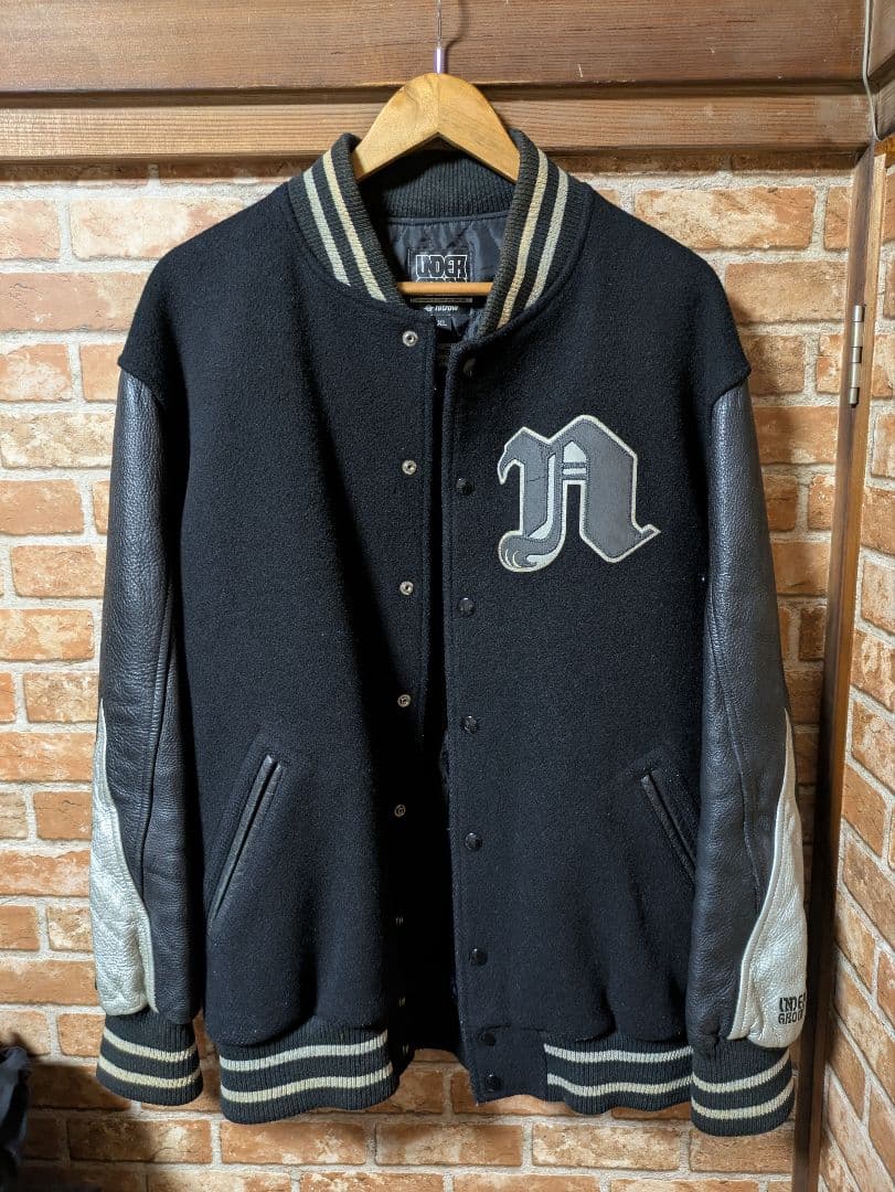 NITROW ナイトロウ 2nd レザースタジャン XL NITRAID