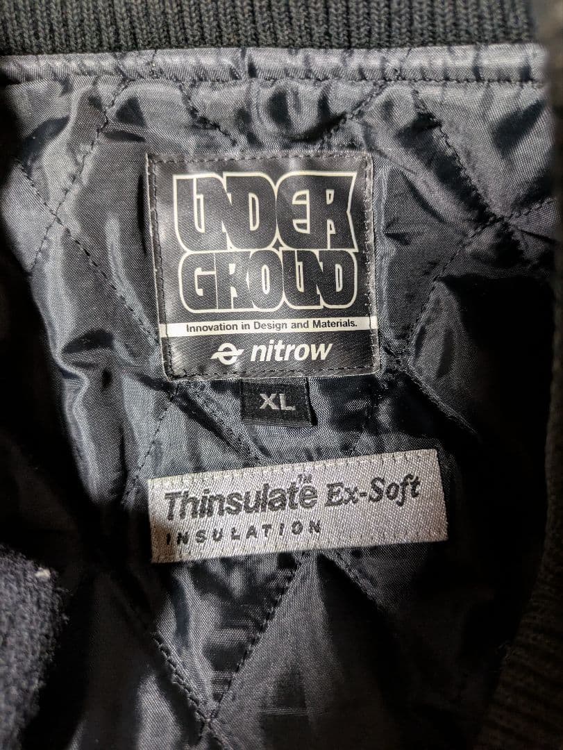 NITROW ナイトロウ 2nd レザースタジャン XL NITRAID