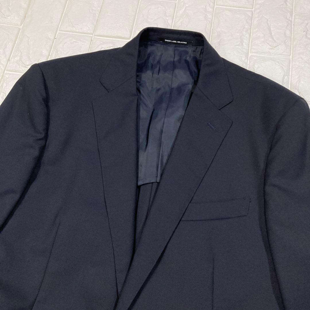 151-Aグリーンレーベルリラクシング　スーツ　スリーピース　REDA社