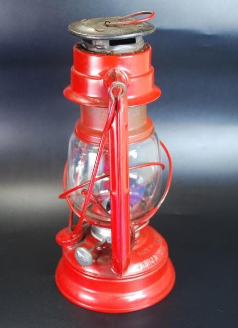 日本製！！別所ハリケーン・ランタン /NO.400　赤【7203352】