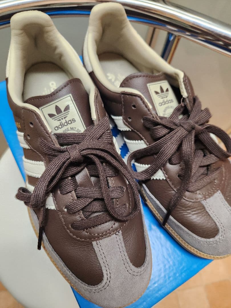 アディダス サンバ OG ブラウン　24.0