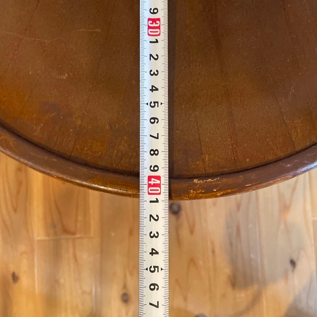 秋田木工　ブラウン木製ダイニングチェア 曲げ木昭和レトロ　ヴィンテージ