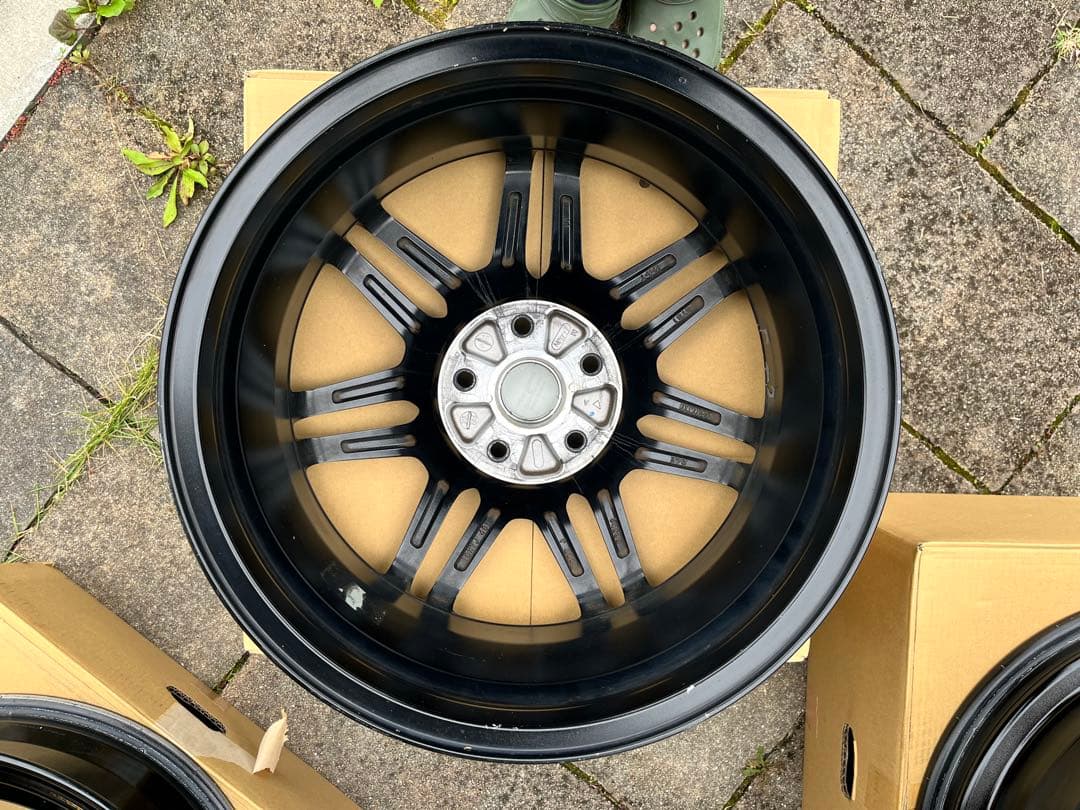 SUBARU STI アルミホイール BK 18 7J 48 (SL型・SK型)