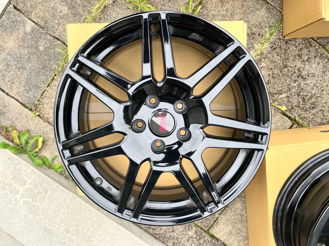 SUBARU STI アルミホイール BK 18 7J 48 (SL型・SK型)