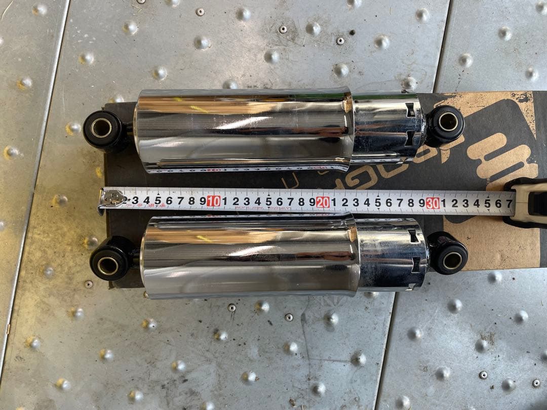 ハーレーFLHサスペンションショック 約320mm 左右セット