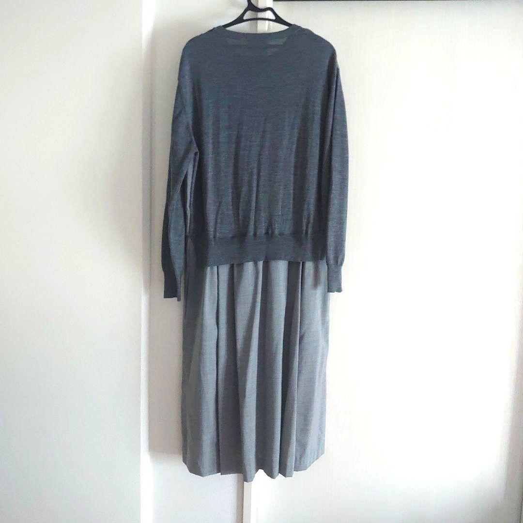 ANTIPAST 花柄 ロングワンピース サイズ2　切り替え　アンティパスト