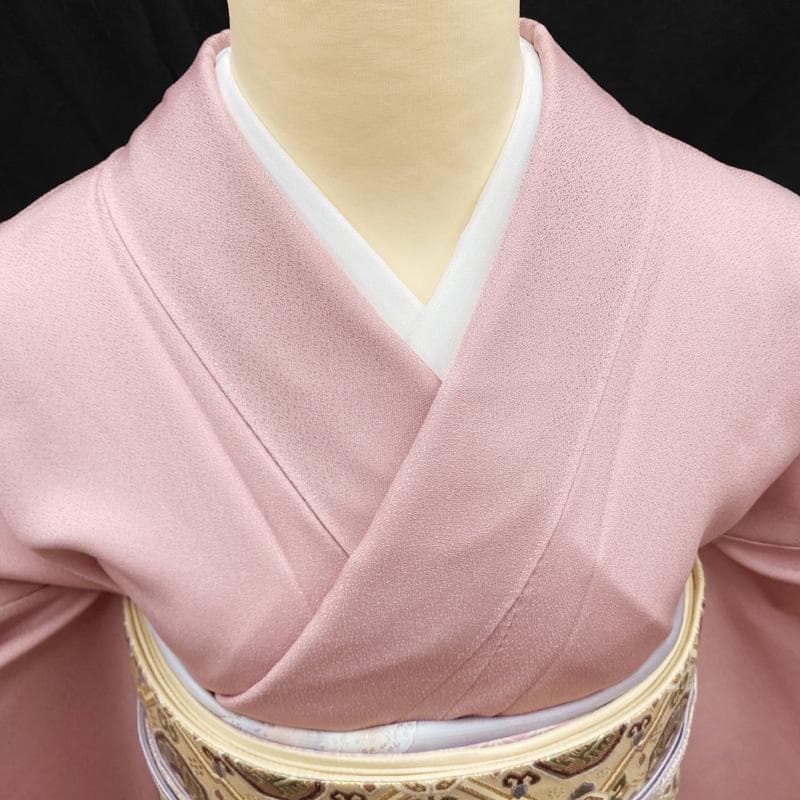 512mt55,504mu51●豪華 縫い取り訪問着 宝相桜華文 金銀糸きらめく