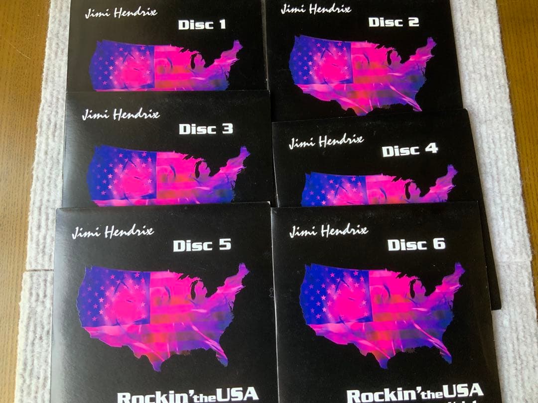 洋楽 Jimi Hendrix Rockin' the USA vol 1 & 2