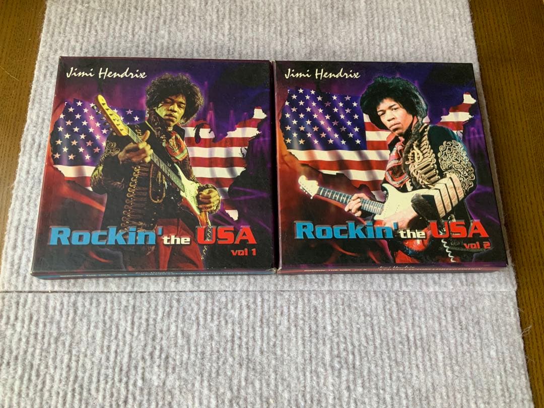 洋楽 Jimi Hendrix Rockin' the USA vol 1 & 2