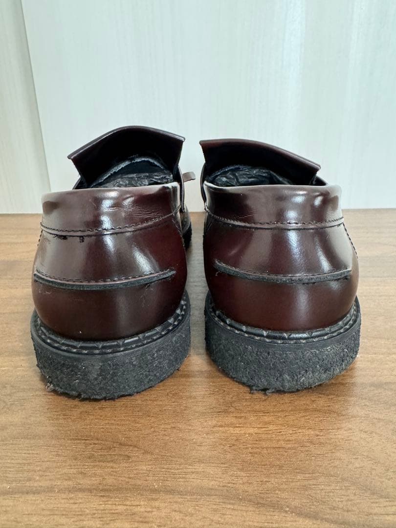 FRED PERRY×E COXタッセルローファー