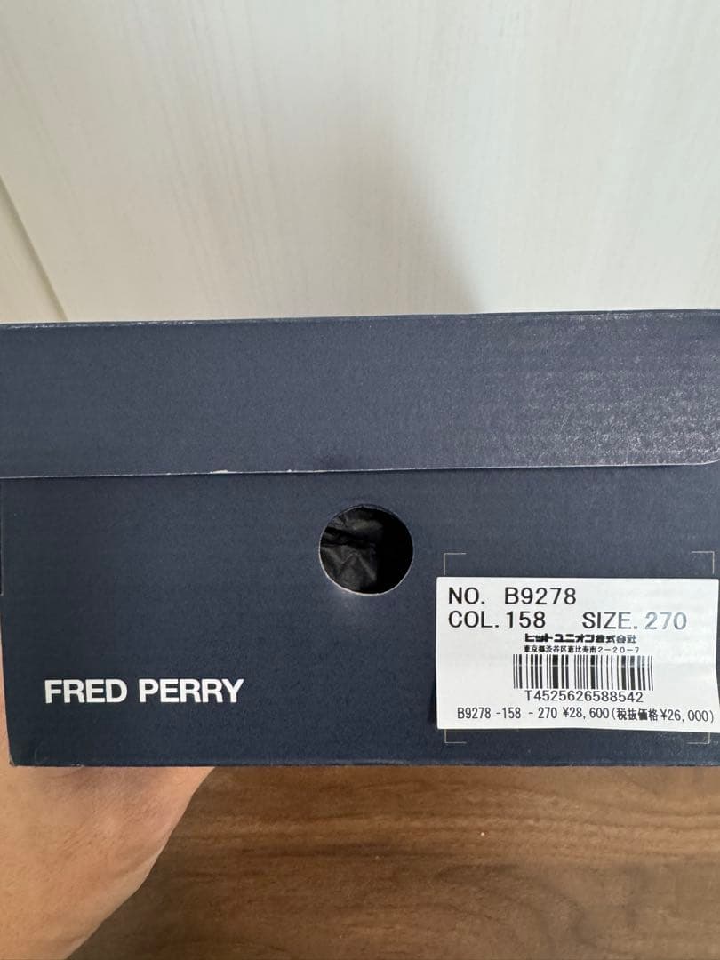 FRED PERRY×E COXタッセルローファー