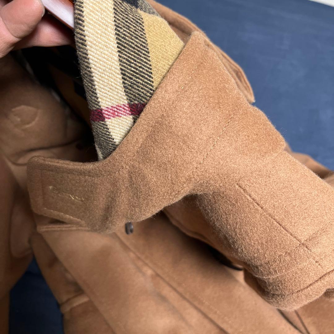 BURBERRY ダッフルコート キャメル　M表示（Lサイズ相当）　美品