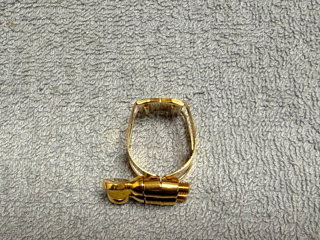 蛙*男様 Wood stone ウッドストーン メタルマウスピース用 リガチャー