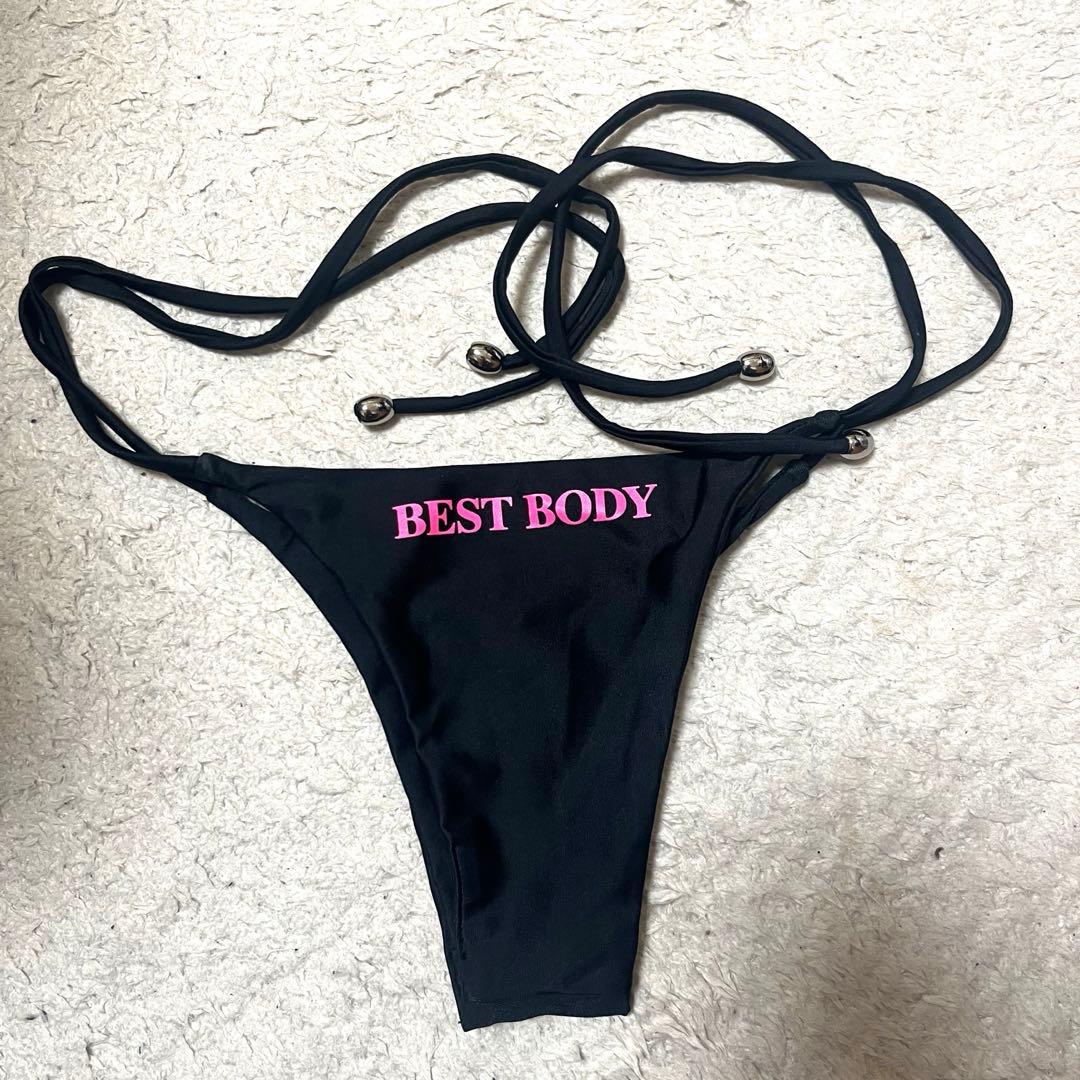 ベストボディジャパン 公式ビキニ ブラック/ピンク Mサイズ