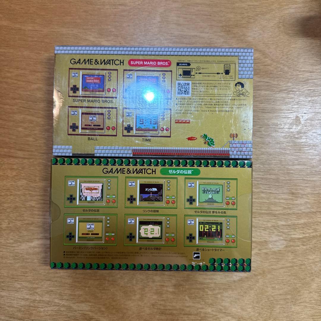 ニンテンドー ゲーム&ウォッチ　スーパーマリオ&ゼルダの伝説