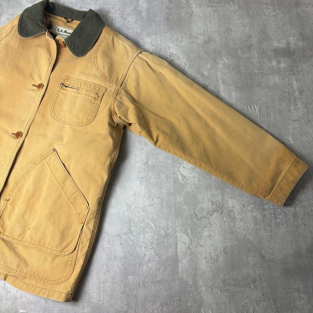 80s L.L.Bean キルティングライナー ダック地 ハンティングジャケット
