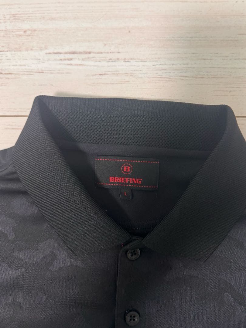 BRIEFING GOLFメンズポロシャツ Lサイズ