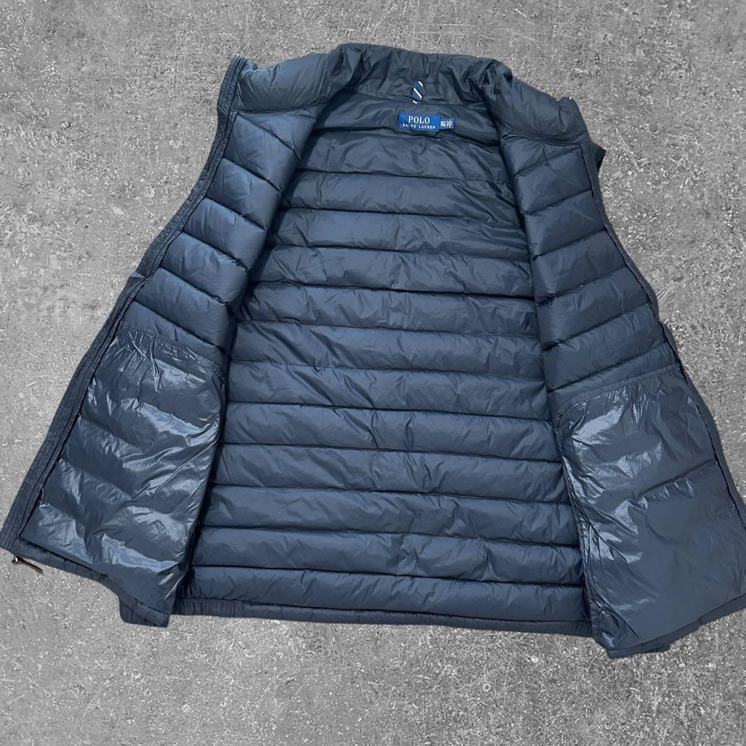 『POLO RALPH LAUREN』ラルフローレン　ダウンベスト　ポニーロゴ