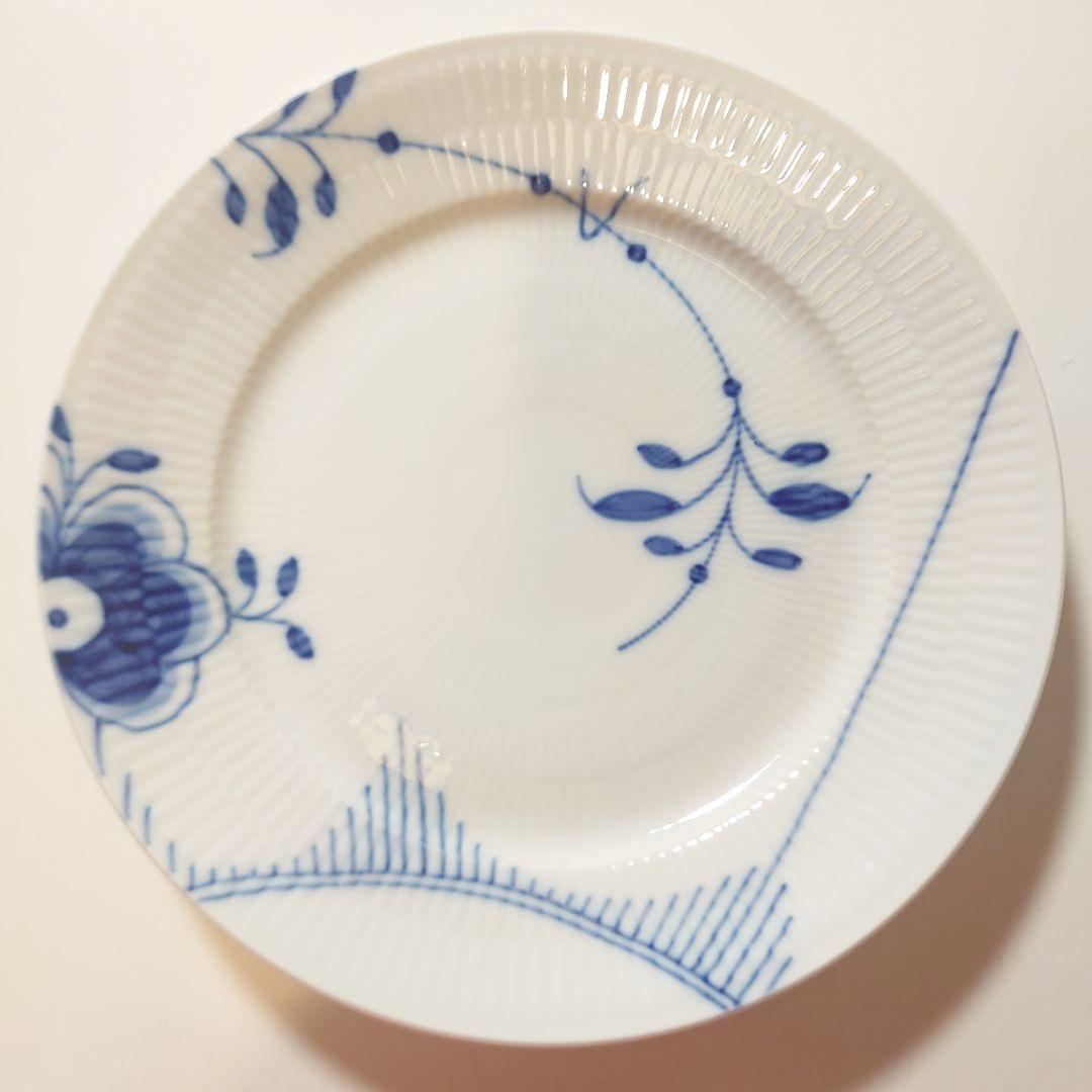 【12/23まで】ロイヤルコペンハーゲン　ブルーフルーテッドメガ　プレートセット