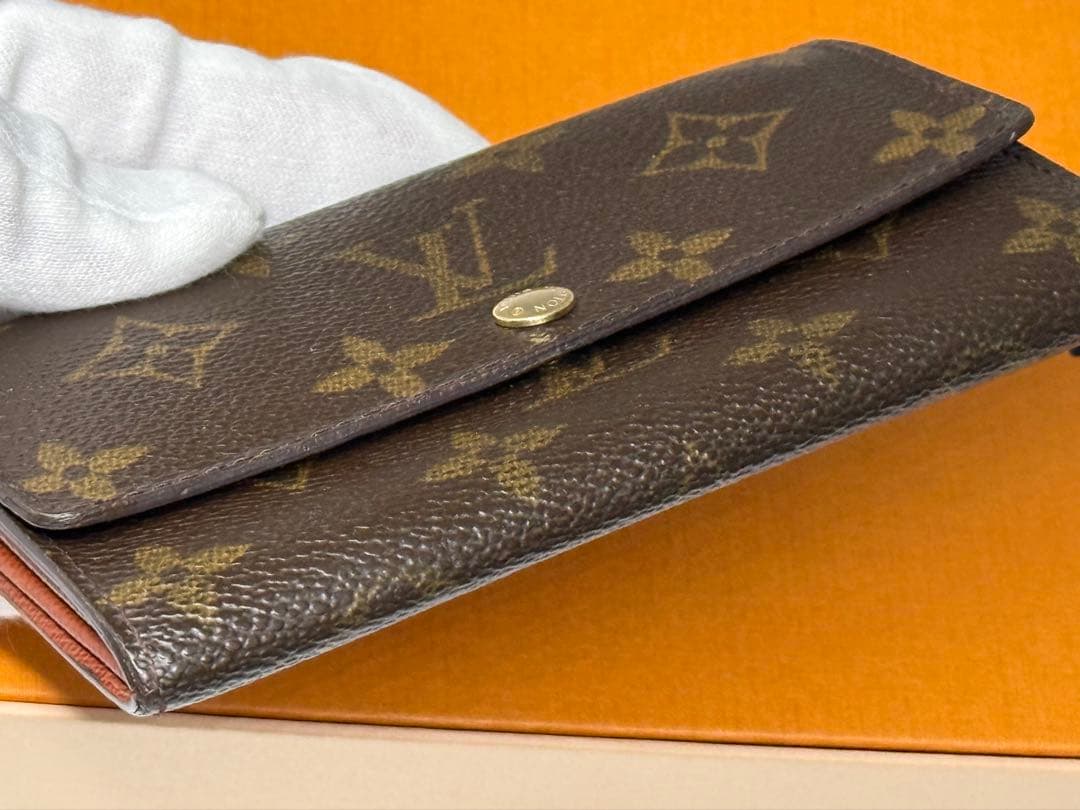 良品！ルイヴィトン　ポルトモネ・ジップ　二つ折り財布