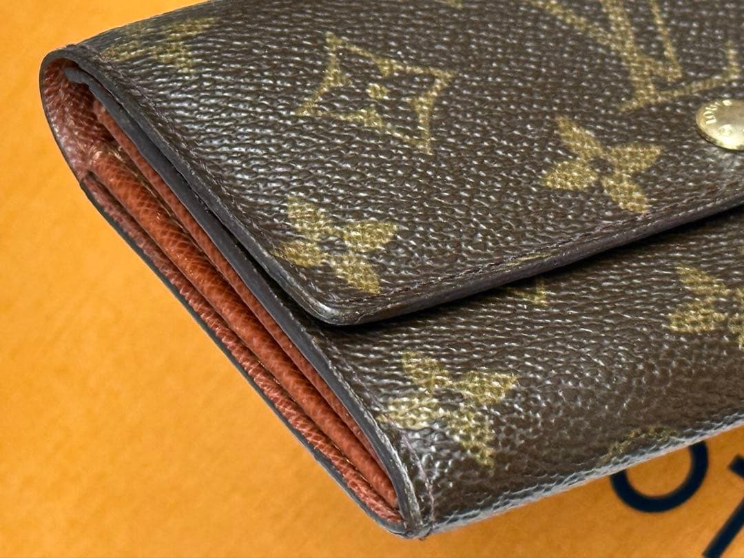 良品！ルイヴィトン　ポルトモネ・ジップ　二つ折り財布