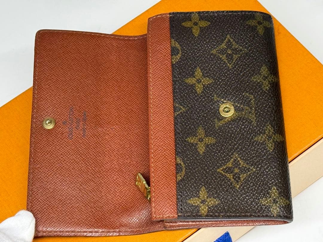 良品！ルイヴィトン　ポルトモネ・ジップ　二つ折り財布