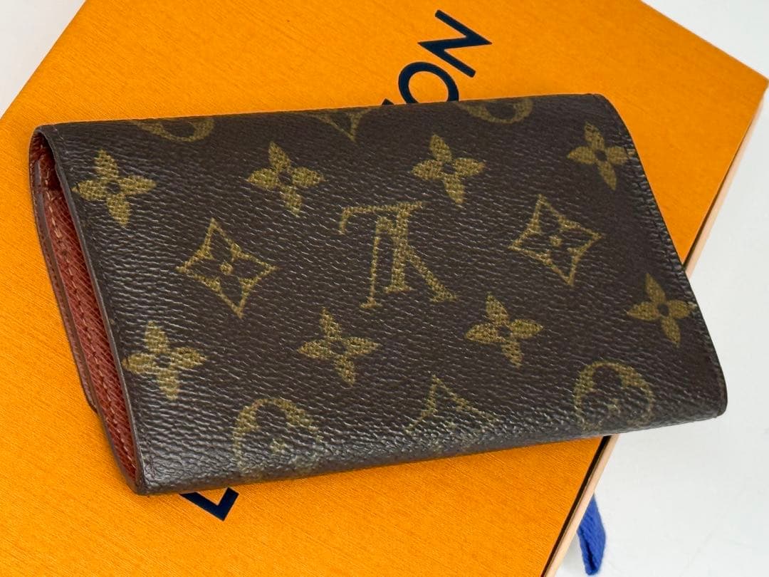 良品！ルイヴィトン　ポルトモネ・ジップ　二つ折り財布