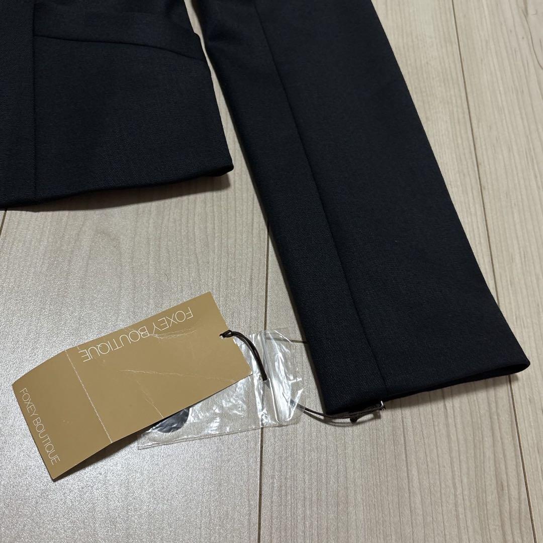 《新品》フォクシー テーラードジャケット　ダブルブレスト ウール42 定価12万