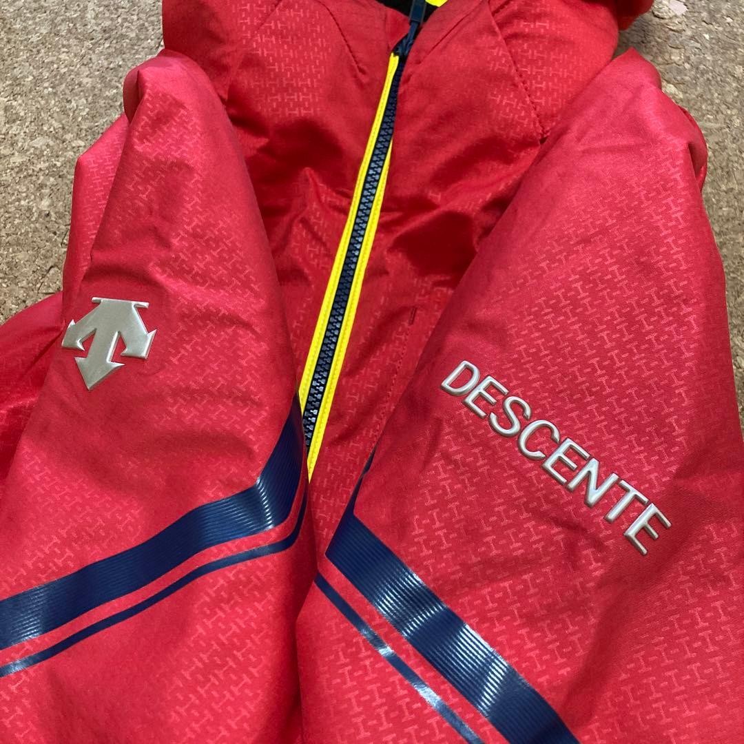 【美品】デサント DESCENTE S.I.O スキーウェア スキーLメンズ 赤