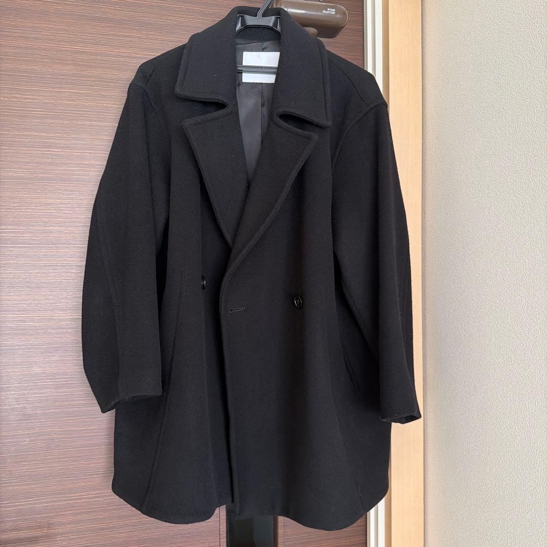 SHIPS any: ウール コクーン テーラード ショートコート 2024aw