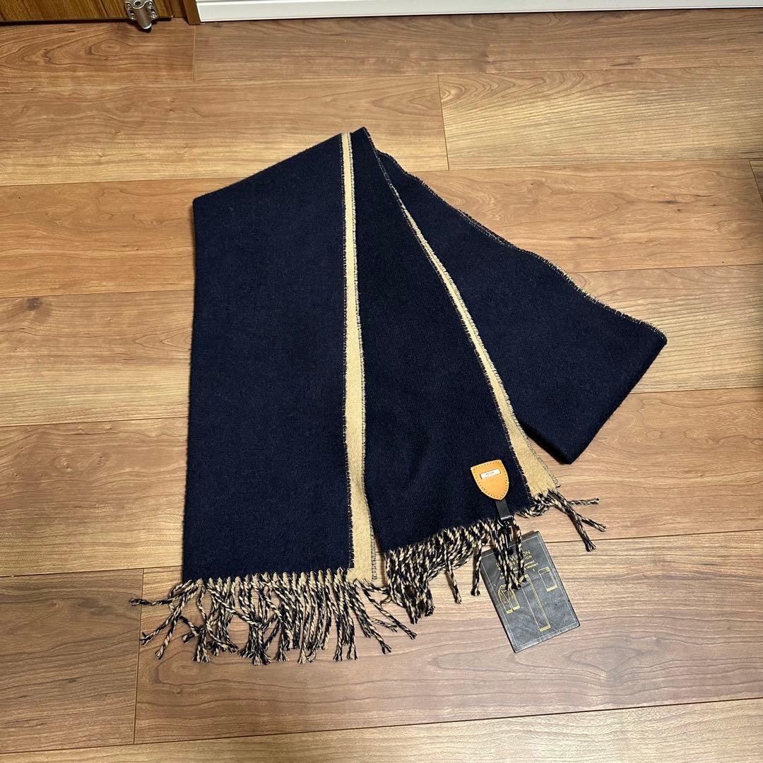 Louis Vuitton ステープル　リバーシブル　マフラー