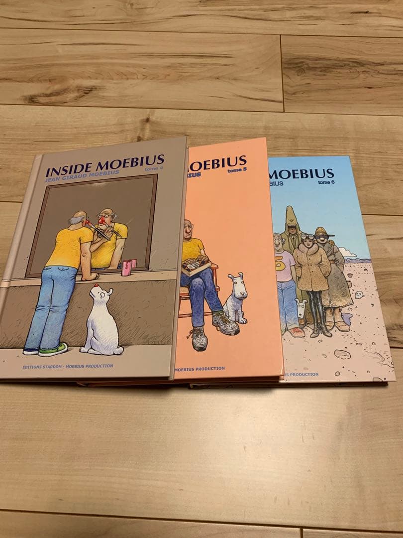 ★INSIDE MOEBIUS tome1-tome6 セット メビウス